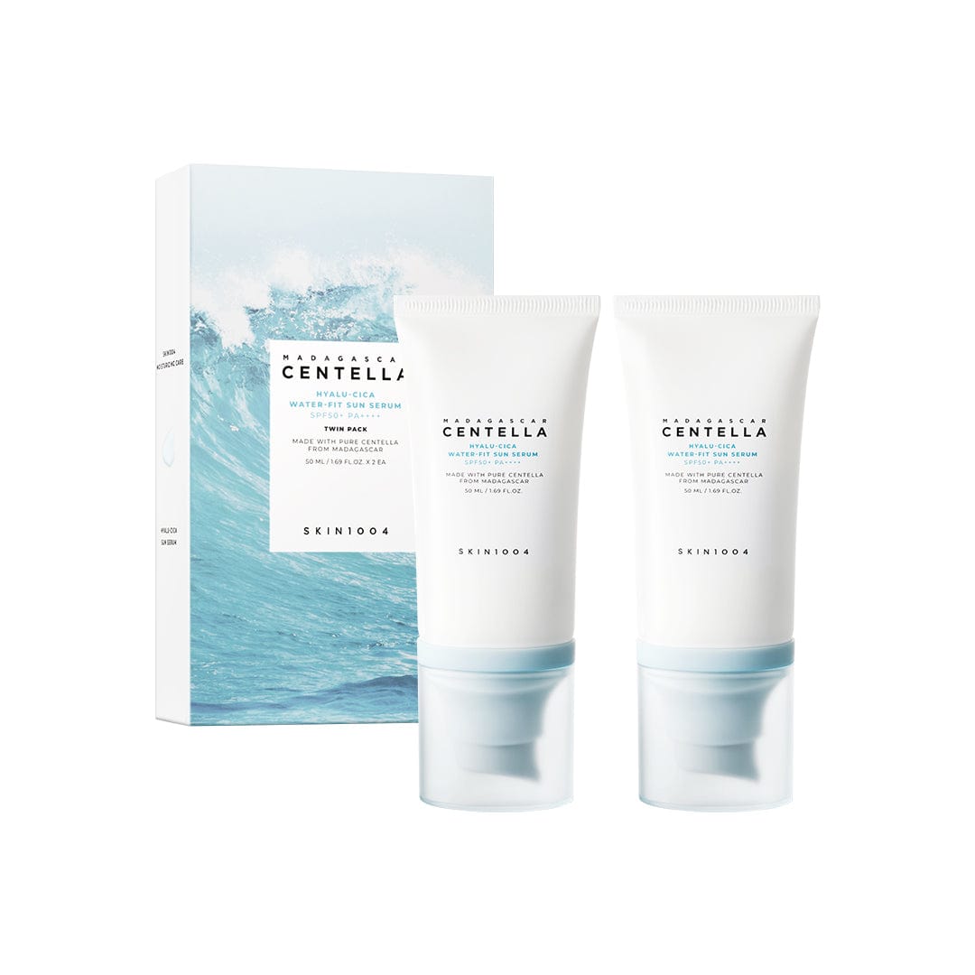 SKIN1004 - Madagascar Centella Hyalu-Cica Water-Fit Sun Serum SPF50+ PA++++ Twin Pack - 50ml*2ea